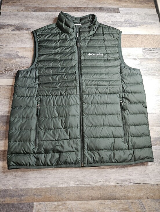 Columbia Other - Columbia Men's XL Puffer Vest 660 Duck Down Forest Green